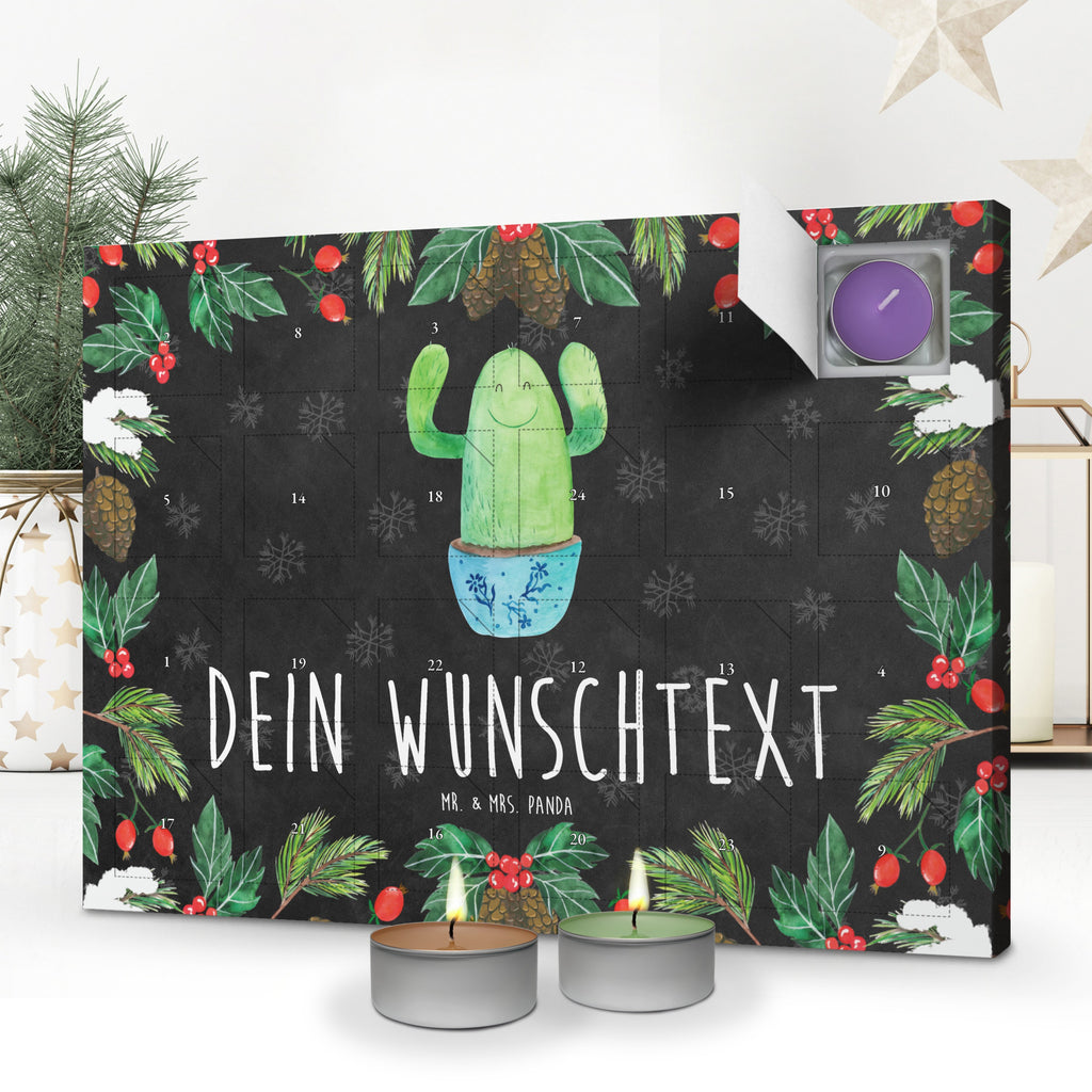 Personalisierter Duftkerzen Adventskalender Kaktus Happy Personalisierter Duftkerzen Adventskalender, Kaktus, Kakteen, Motivation, Spruch, lustig, Kindersicherung, Neustart, Büro, Büroalltag, Kollege, Kollegin, Freundin, Mutter, Familie, Ausbildung