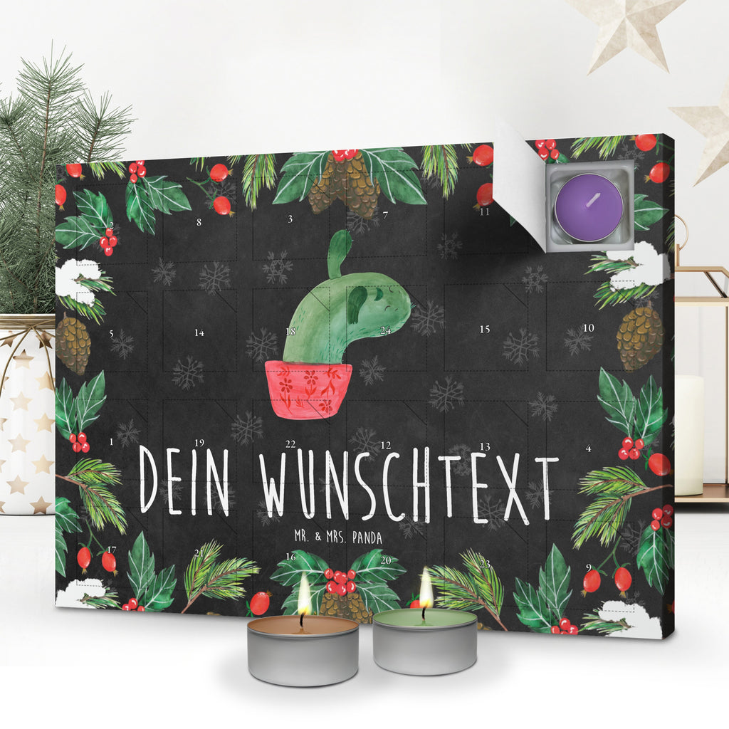 Personalisierter Duftkerzen Adventskalender Kaktus Mama Personalisierter Duftkerzen Adventskalender, Kaktus, Kakteen, Kaktusliebe, Ärger, Büro, Büroalltag, Schule, Motivation, Quote