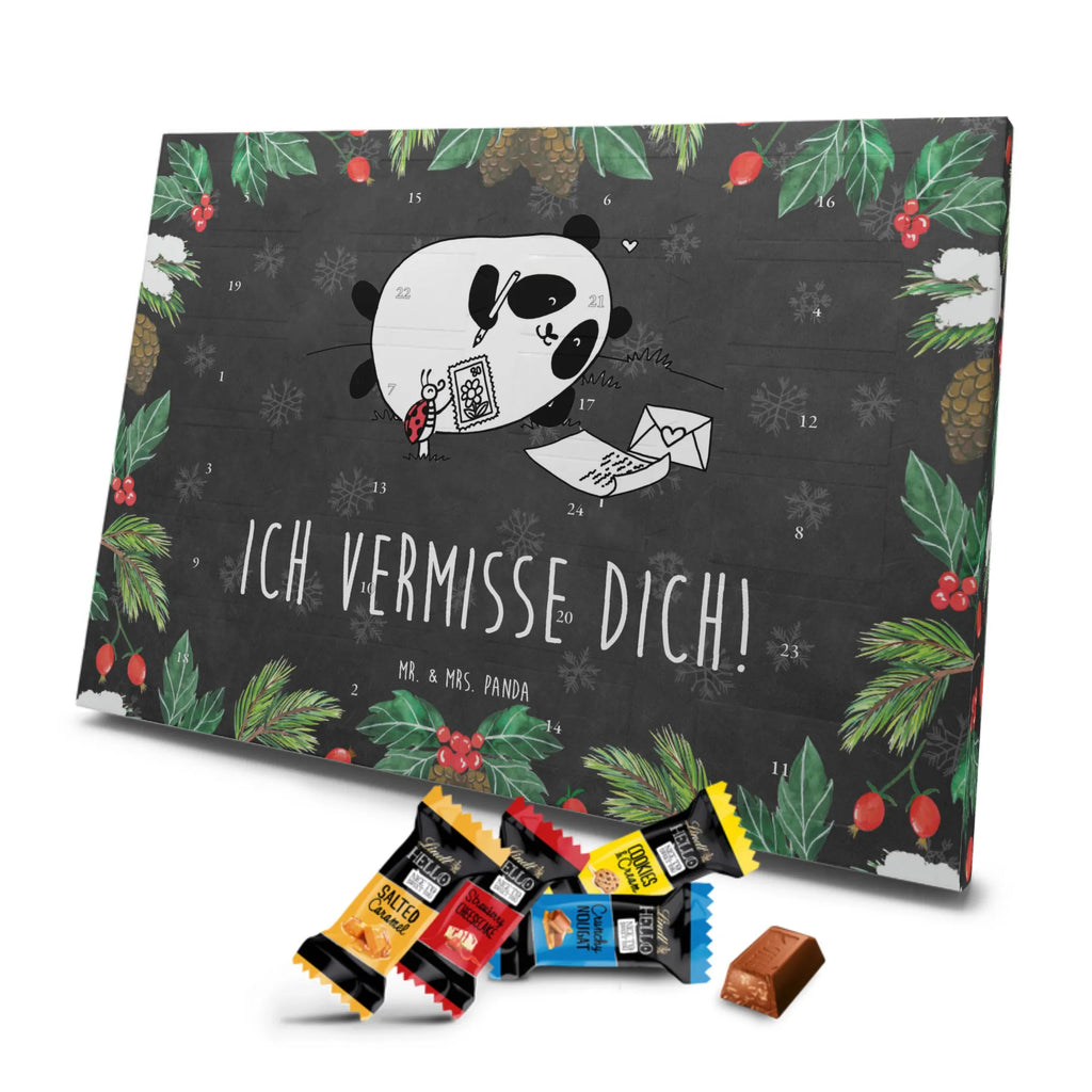 Markenschokolade Adventskalender Panda Vermissen Adventskalender, Weihnachtskalender, Markenschokolade Adventskalender