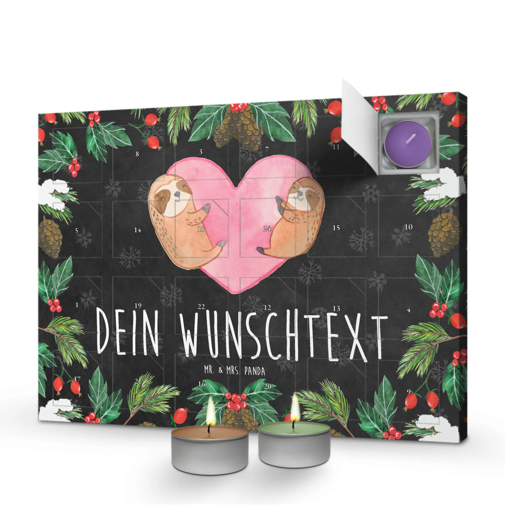 Personalisierter Duftkerzen Adventskalender Faultiere Herz Personalisierter Duftkerzen Adventskalender, Liebe, Partner, Freund, Freundin, Ehemann, Ehefrau, Heiraten, Verlobung, Heiratsantrag, Liebesgeschenk, Jahrestag, Hocheitstag, Valentinstag, Geschenk für Frauen, Hochzeitstag, Mitbringsel, Geschenk für Freundin, Geschenk für Partner, Liebesbeweis, für Männer, für Ehemann