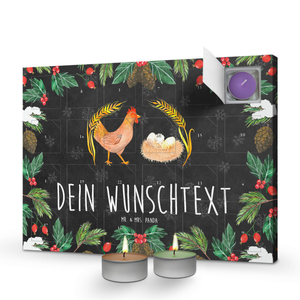 Personalisierter Duftkerzen Adventskalender Huhn Stolz Personalisierter Duftkerzen Adventskalender, Bauernhof, Hoftiere, Landwirt, Landwirtin, Hahn, Henne, Hühner, Eier, Hof, Landleben, Motivation, Geburt, Magie, Spruch, Schwangerschaft