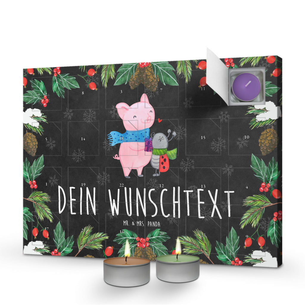 Personalisierter Duftkerzen Adventskalender Glühschwein Smörle Personalisierter Duftkerzen Adventskalender, Winter, Weihnachten, Weihnachtsdeko, Nikolaus, Advent, Heiligabend, Wintermotiv, Handgezeichnetes Glühschwein, Kreatives Glühschwein Design, Winterlicher Glühwein Spruch, Glühwein Liebhaber Geschenk, Herzliches Marienkäfer Motiv, Marienkäfer in Winterkleidung, Glühwein ist köstlich Spruch, Smörle der stolze Marienkäfer, Süßer Marienkäfer gibt Geschenk, Romantische Geschenkidee Glühwein