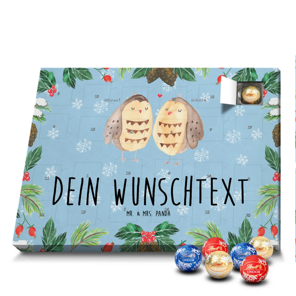 Personalisierter Kugel Markenschokolade Adventskalender Eulen Liebe Personalisierter Kugel Markenschokolade Adventskalender, Eule, Eule Deko, Liebe, Hochzeit Spruch, Owl, All you need is love, Liebe Spruch, Freundin Geschenk, Freund, Wortspiel lustig