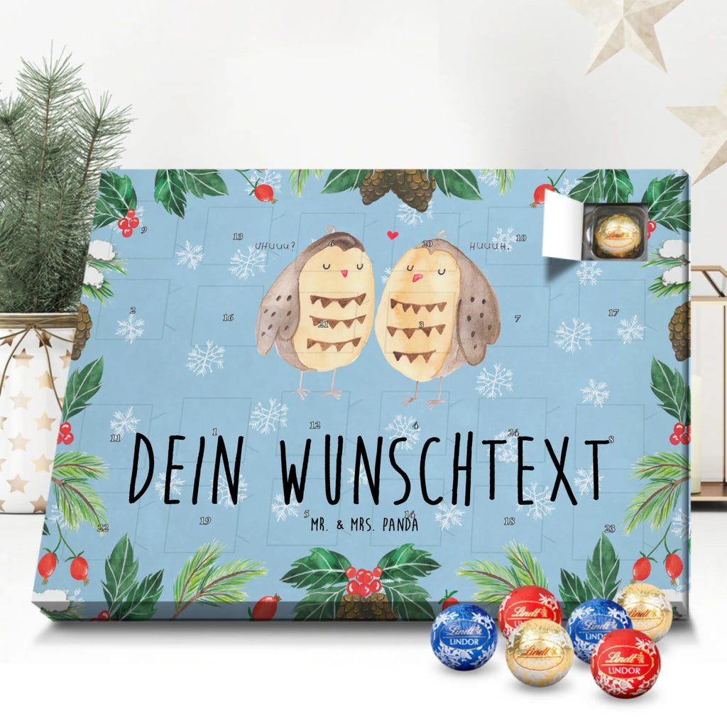 Personalisierter Kugel Markenschokolade Adventskalender Eulen Liebe Personalisierter Kugel Markenschokolade Adventskalender, Eule, Eule Deko, Liebe, Hochzeit Spruch, Owl, All you need is love, Liebe Spruch, Freundin Geschenk, Freund, Wortspiel lustig