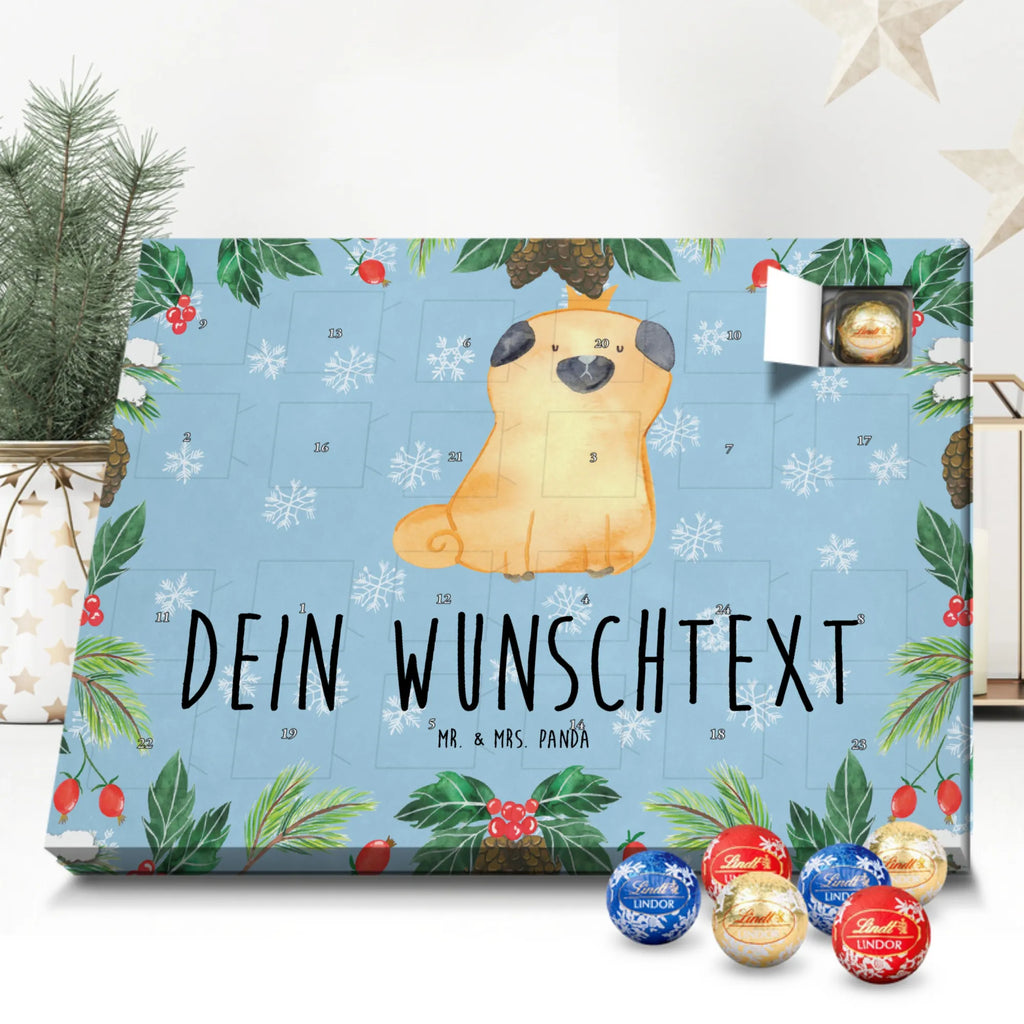 Personalisierter Kugel Markenschokolade Adventskalender Mops Krone Personalisierter Kugel Markenschokolade Adventskalender, Hund, Hundemotiv, Haustier, Hunderasse, Tierliebhaber, Hundebesitzer, Sprüche, Mops, allergisch, kinderlos, Hausregel, Hundebesitzer. Spruch, lustig