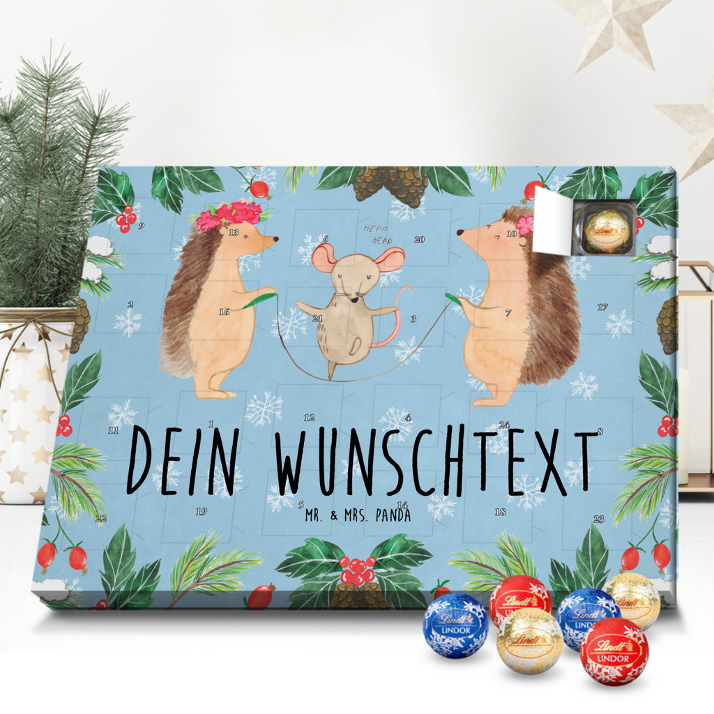 Personalisierter Kugel Markenschokolade Adventskalender Igel Seilhüpfen Personalisierter Kugel Markenschokolade Adventskalender, Tiermotive, Gute Laune, lustige Sprüche, Tiere, Igel, Maus, Seilspringen, Seilhüpfen, Kinder, Kindergarten