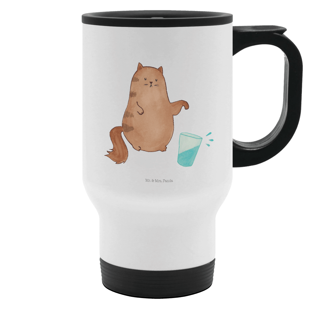 Thermobecher Katze Wasserglas Thermobecher, To Go Becher, Thermotasse, Kaffeebecher, Isolierbecher, Thermobecher To Go, Warmhaltetasse, Edelstahlbecher, Reisebecher, Tasse mit Deckel, Thermobecher für 400 ml, Kaffeetasse zum Mitnehmen, Tasse zum Mitnehmen, Spülmaschinenfest, Katze, Katzenmotiv, Katzenfan, Katzendeko, Katzenfreund, Katzenliebhaber, Katzenprodukte, Katzenartikel, Katzenaccessoires, Katzensouvenirs, Katzenliebhaberprodukte, Katzenmotive, Katzen, Kater, Mietze, Cat, Cats, Katzenhalter, Katzenbesitzerin, Haustier, Wasser, Glas