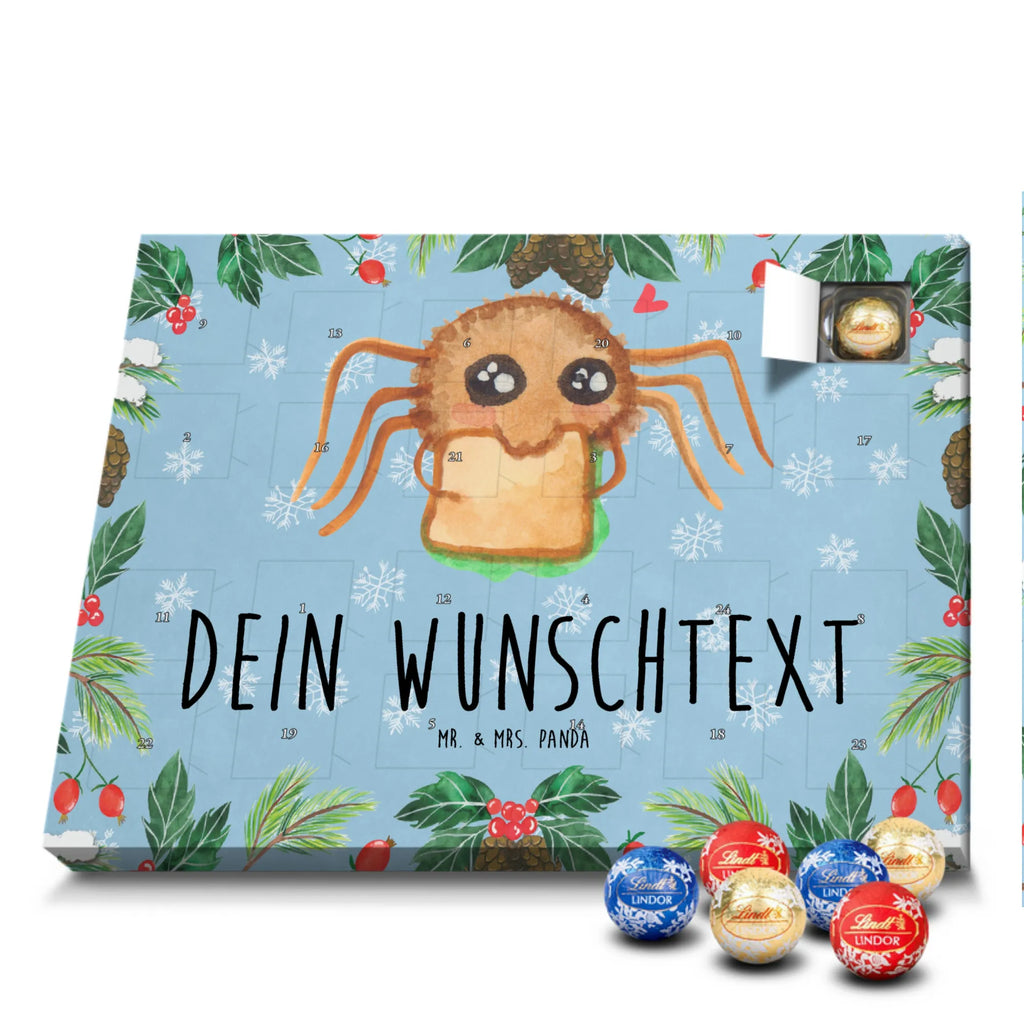 Personalisierter Kugel Markenschokolade Adventskalender Spinne Agathe Sandwich Personalisierter Kugel Markenschokolade Adventskalender, Spinne Agathe, Spinne, Agathe, Videos, Merchandise, Glück, Mut, Hungrig, Verfressen, Lebensfreude, Alles wird gut, Hunger