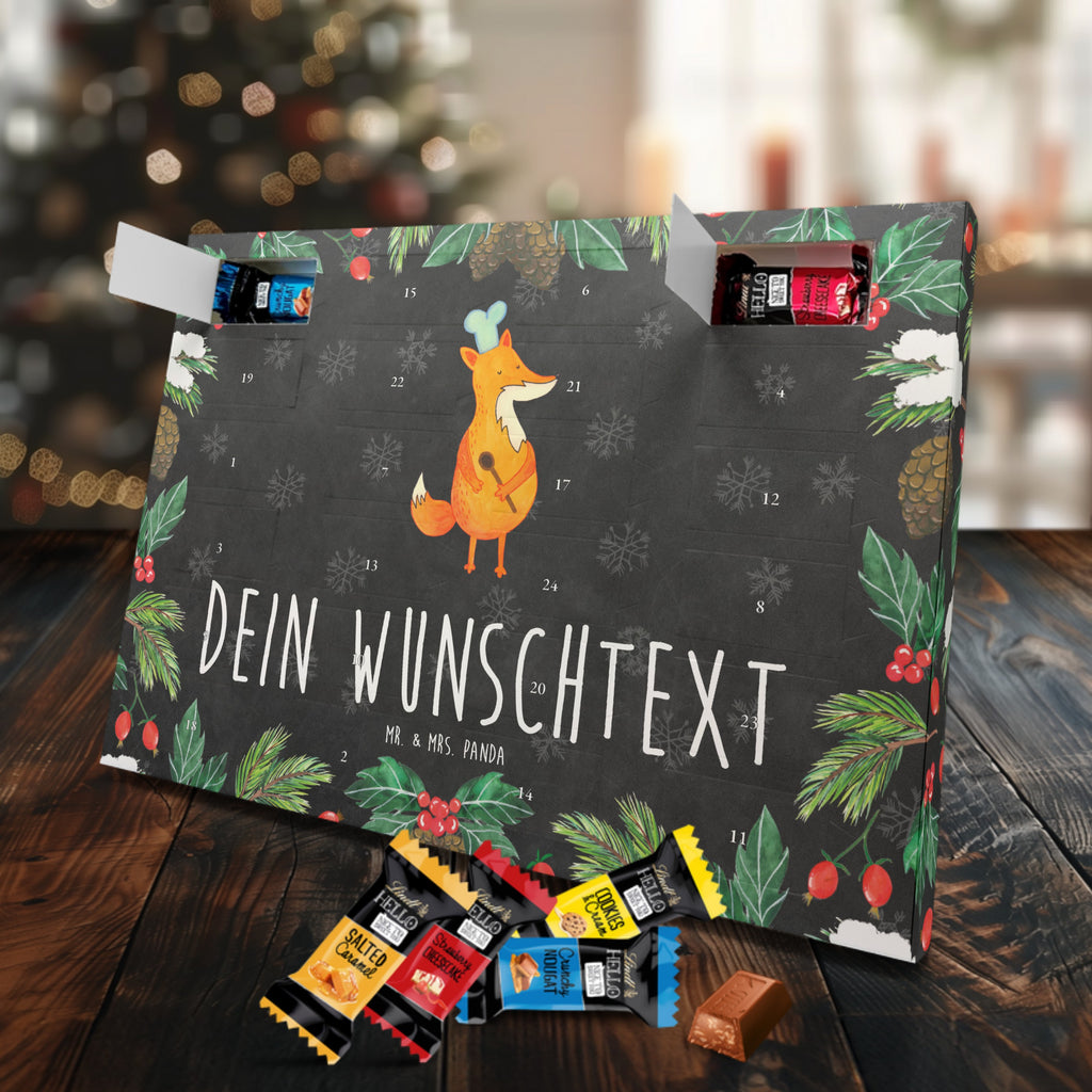 Personalisierter Markenschokolade Adventskalender Fuchs Koch Personalisierter Adventskalender, Fuchs, Füchse, Koch Geschenk, Küche Spruch, Küche Deko, Köche, Bäcker, Party Spruch, Spruch lustig, witzig