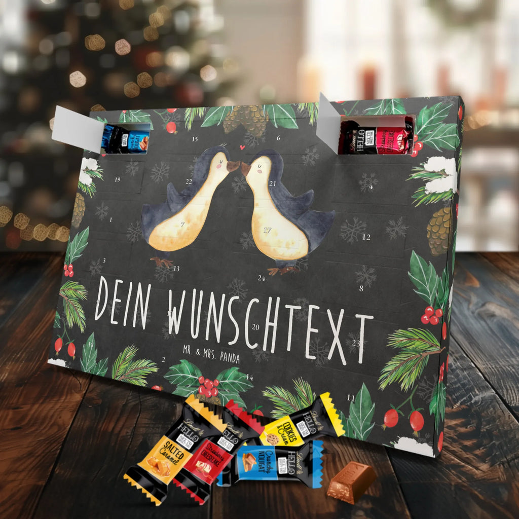 Personalisierter Markenschokolade Adventskalender Pinguine Kuss Personalisierter Adventskalender, Liebe, Partner, Freund, Freundin, Ehemann, Ehefrau, Heiraten, Verlobung, Heiratsantrag, Liebesgeschenk, Jahrestag, Hocheitstag, Valentinstag, Geschenk für Frauen, Hochzeitstag, Mitbringsel, Geschenk für Freundin, Geschenk für Partner, Liebesbeweis, für Männer, für Ehemann