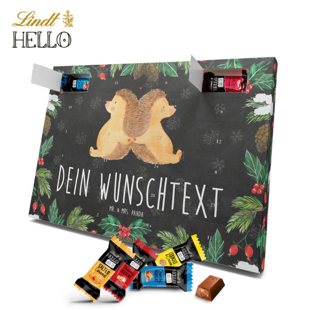 Personalisierter Markenschokolade Adventskalender Igel händchenhaltend Personalisierter Adventskalender, Liebe, Partner, Freund, Freundin, Ehemann, Ehefrau, Heiraten, Verlobung, Heiratsantrag, Liebesgeschenk, Jahrestag, Hocheitstag, Igel, Igelliebe, Hand in Hand, Liebesbeweis, große Liebe, Liebesbotschaft, Hochzeit, Lieblingsmensch, Gemeinsamkeit, Love, Geschenk für zwei