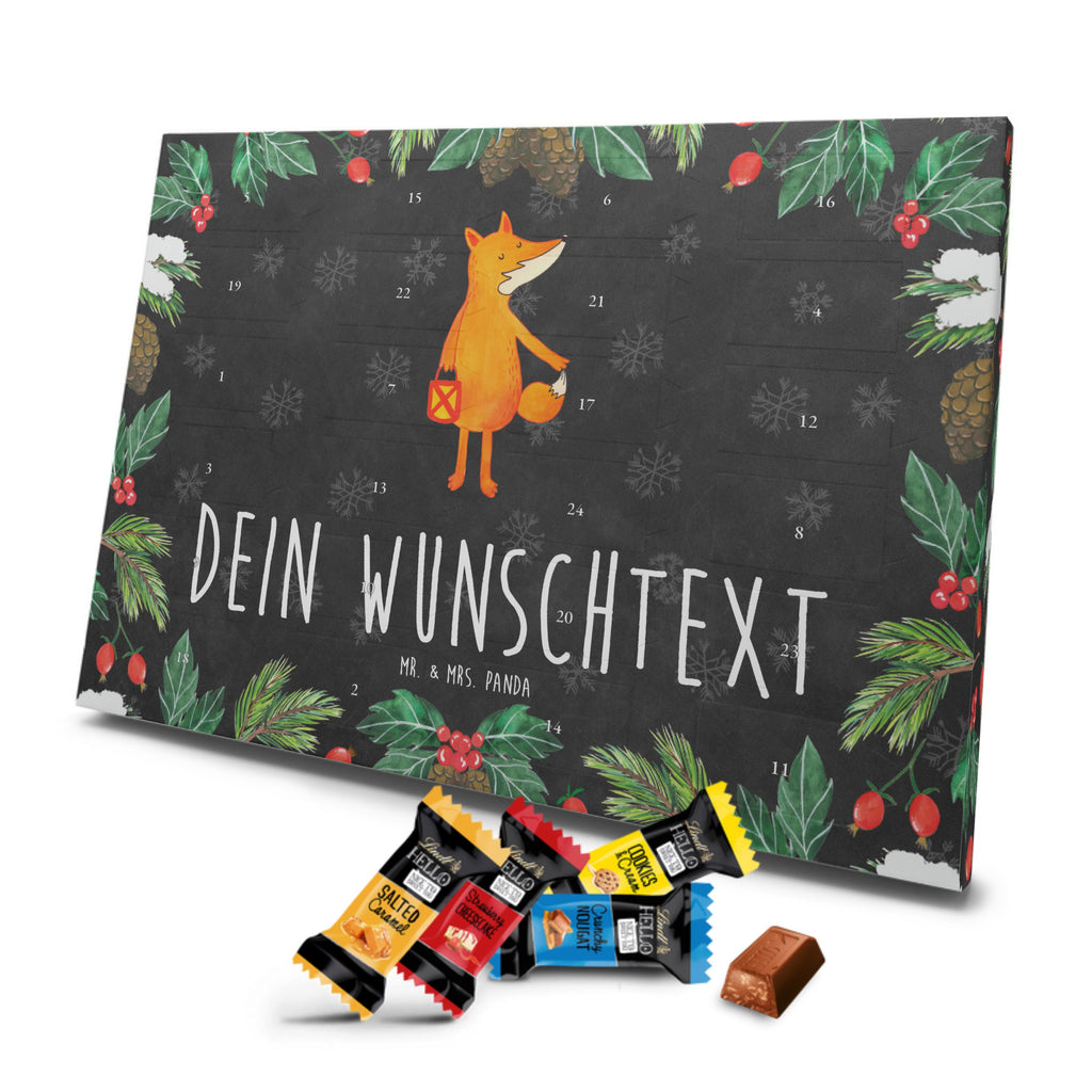 Personalisierter Markenschokolade Adventskalender Fuchs Laterne Personalisierter Adventskalender, Fuchs, Füchse, Spruch trösten, Liebeskummer Spruch, Laterne, Sankt Martin, Laternenumzug, Aufmuntern, Cäsar Otto Hugo Flaischlen