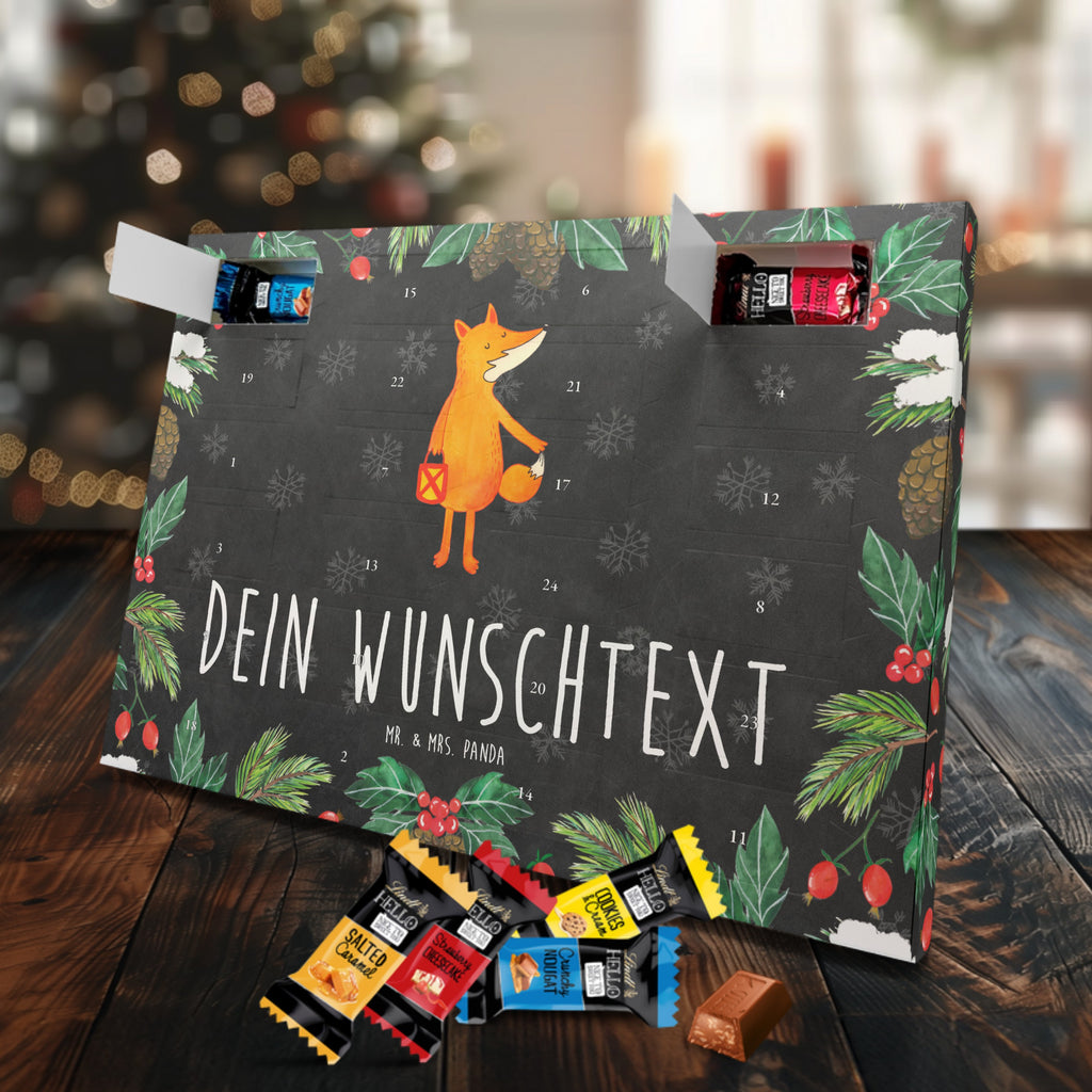 Personalisierter Markenschokolade Adventskalender Fuchs Laterne Personalisierter Adventskalender, Fuchs, Füchse, Spruch trösten, Liebeskummer Spruch, Laterne, Sankt Martin, Laternenumzug, Aufmuntern, Cäsar Otto Hugo Flaischlen