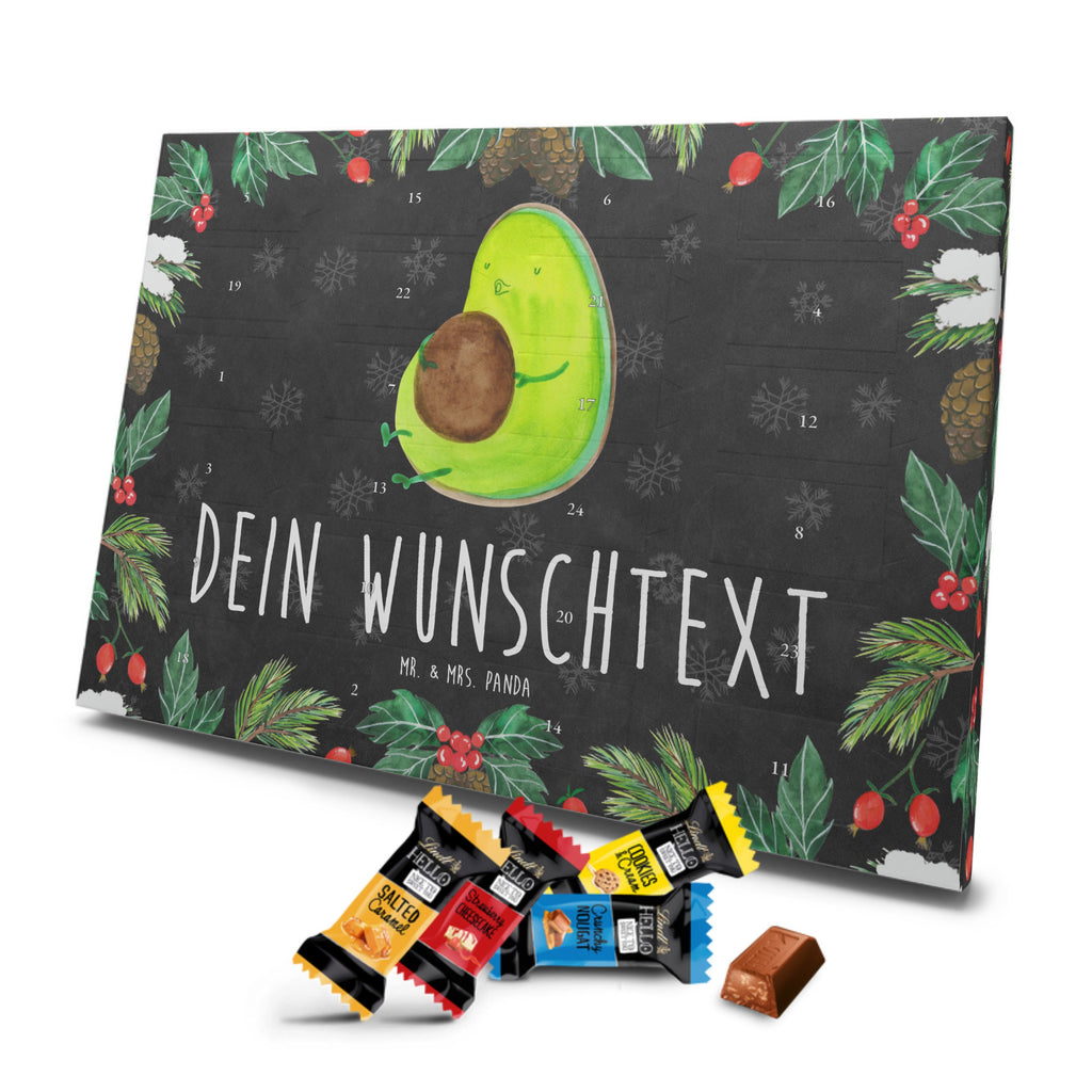 Personalisierter Markenschokolade Adventskalender Avocado Pfeifen Personalisierter Adventskalender, Avocado, Veggie, Vegan, Gesund, Diät, Abnehmen, Ernährung, dick sein, Pummelfee