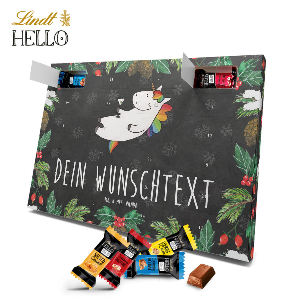 Personalisierter Markenschokolade Adventskalender Einhorn Cocktail Personalisierter Adventskalender, Einhorn, Einhörner, Einhorn Deko, Pegasus, Unicorn, Party, Spaß, Feiern, Caipirinha, Rum, Cuba Libre, Sekt, Freundin, Geburtstag, lustig, witzig, Spruch, Glitzer