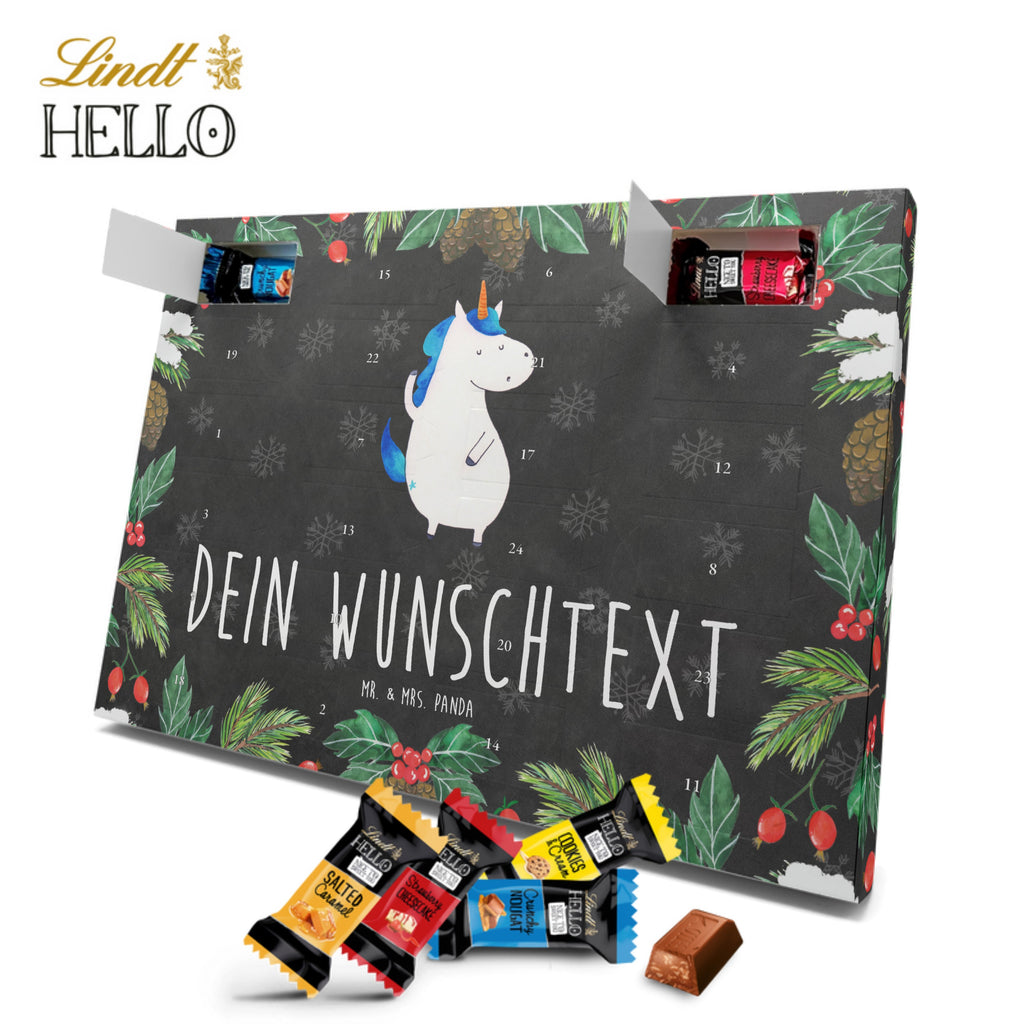 Personalisierter Markenschokolade Adventskalender Einhorn Mann Personalisierter Adventskalender, Einhorn, Einhörner, Einhorn Deko, Pegasus, Unicorn, cool, Mann, Freundin, Familie, bester Freund, BFF, Party, hübsch, beste