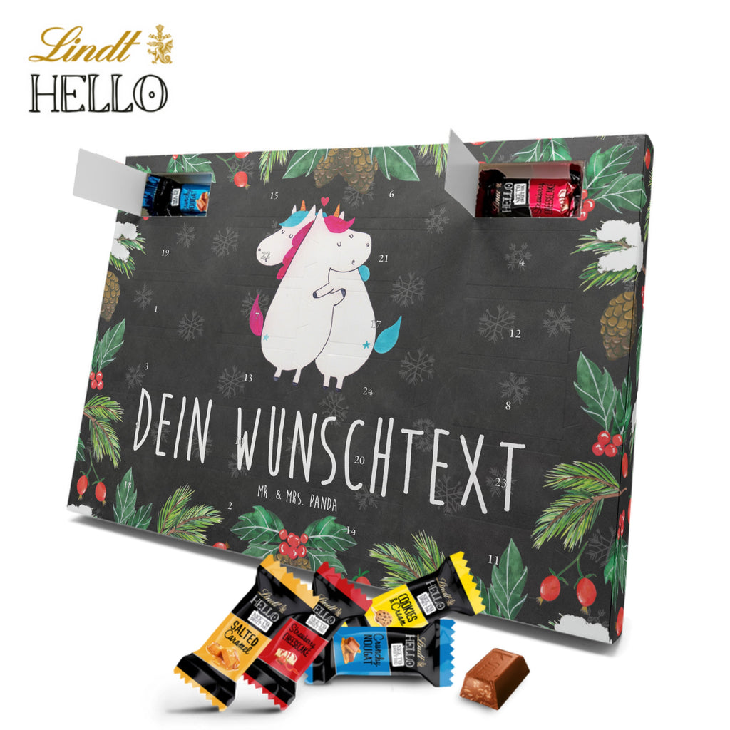 Personalisierter Markenschokolade Adventskalender Einhorn Mitteilung Personalisierter Adventskalender, Einhorn, Einhörner, Einhorn Deko, Pegasus, Unicorn, Valentinstag, Valentine, Liebe, Geschenk, Partner, Ehe, lustig, witzig, Spruch