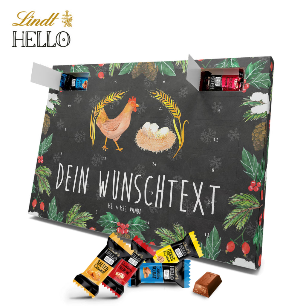 Personalisierter Markenschokolade Adventskalender Huhn Stolz Personalisierter Adventskalender, Bauernhof, Hoftiere, Landwirt, Landwirtin, Hahn, Henne, Hühner, Eier, Hof, Landleben, Motivation, Geburt, Magie, Spruch, Schwangerschaft