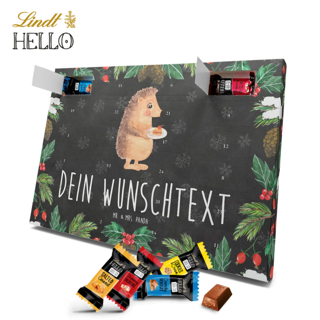 Personalisierter Markenschokolade Adventskalender Igel Kuchenstück Personalisierter Adventskalender, Tiermotive, Gute Laune, lustige Sprüche, Tiere, Igel, Essen Spruch, Kuchen, Backen Geschenk, Kuchen backen, Einladung Party, Geburtstagskuchen, Torte