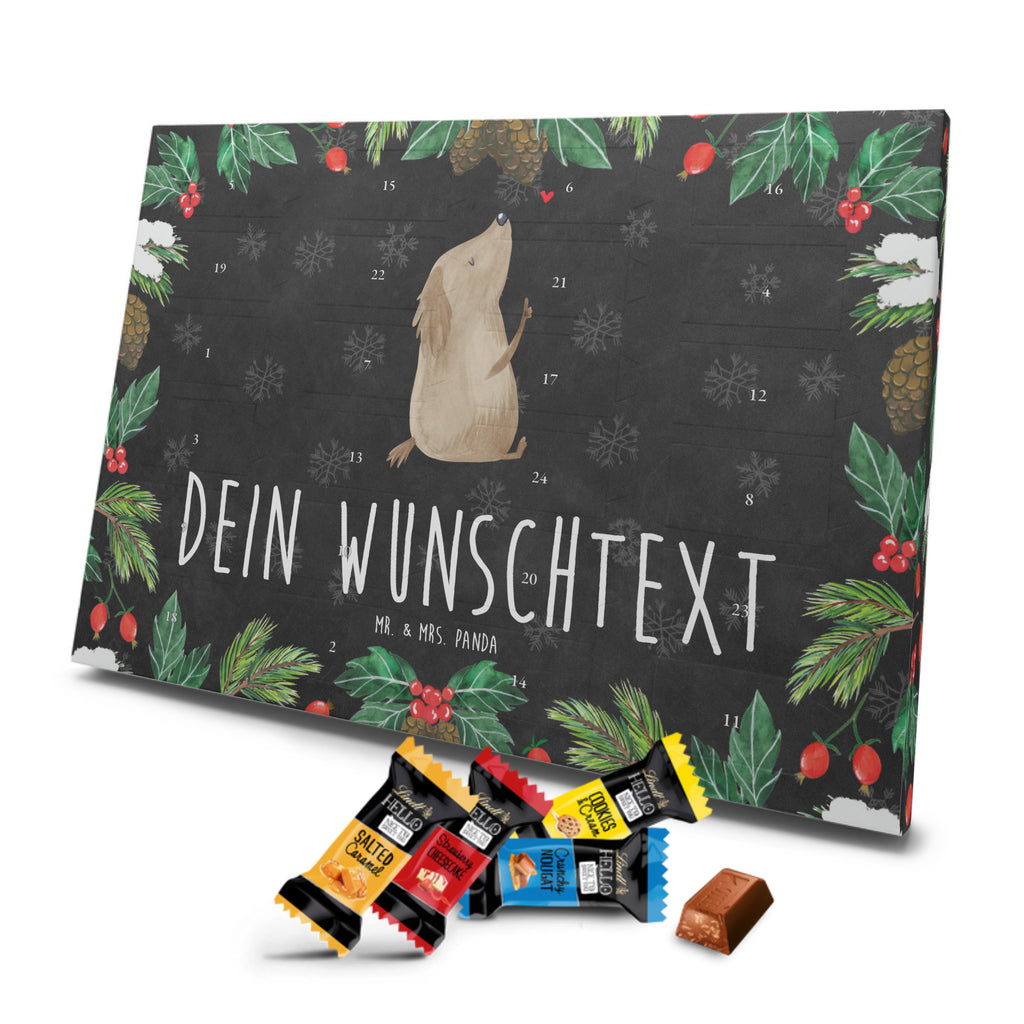 Personalisierter Markenschokolade Adventskalender Hund Liebe Personalisierter Adventskalender, Hund, Hundemotiv, Haustier, Hunderasse, Tierliebhaber, Hundebesitzer, Sprüche, Liebe, Hundeglück, Hundeliebe, Hunde, Frauchen