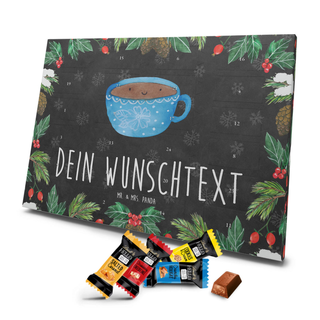 Personalisierter Markenschokolade Adventskalender Kaffee Tasse Personalisierter Adventskalender, Tiermotive, Gute Laune, lustige Sprüche, Tiere, Kaffee, Tasse, Liebe, Geschmack, Genuss, Glücklich