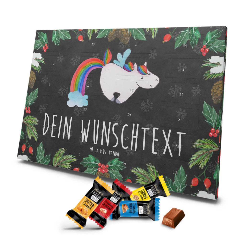 Personalisierter Markenschokolade Adventskalender Einhorn Fliegendes Pferd Personalisierter Adventskalender, Einhorn, Einhörner, Einhorn Deko, Unicorn, Regenbogen, Spielen, Realität, Glitzer, Erwachsenwerden