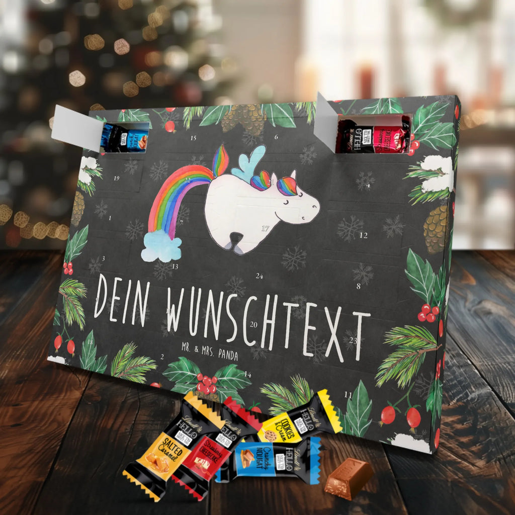 Personalisierter Markenschokolade Adventskalender Einhorn Fliegendes Pferd Personalisierter Adventskalender, Einhorn, Einhörner, Einhorn Deko, Unicorn, Regenbogen, Spielen, Realität, Glitzer, Erwachsenwerden