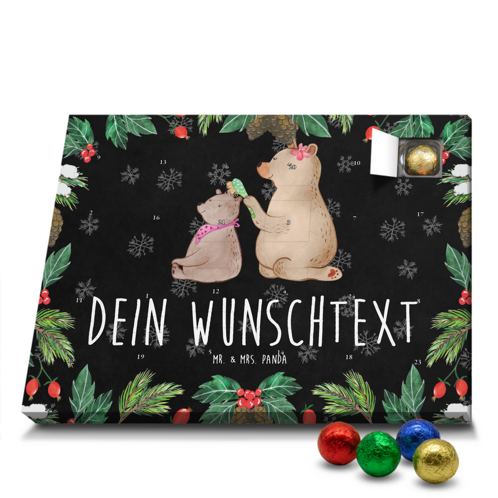 Personalisierter Schoko Adventskalender Bär Kind Personalisierter Adventskalender, Adventskalender mit Namen, Familie, Vatertag, Muttertag, Bruder, Schwester, Mama, Papa, Oma, Opa, Geschenk, Mutti, Mutter