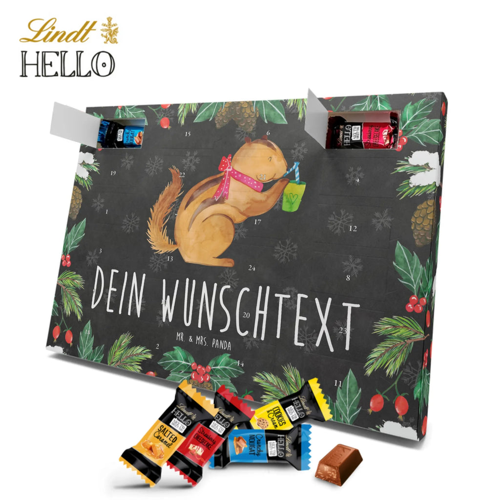 Personalisierter Markenschokolade Adventskalender Eichhörnchen Smoothie Personalisierter Adventskalender, Tiermotive, Gute Laune, lustige Sprüche, Tiere, Green Smoothies, Diät, Abnehmen, Streifenhörnchen, Eichhörnchen