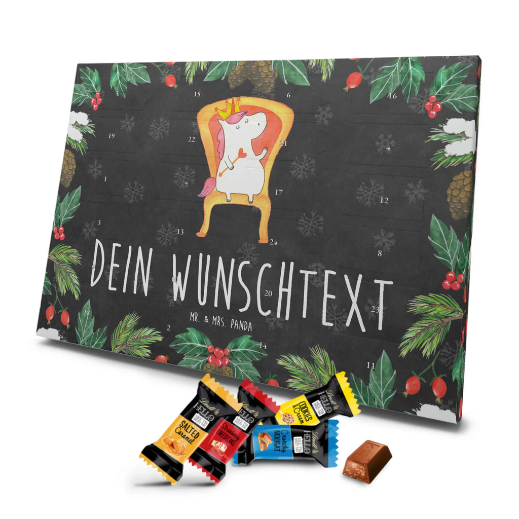 Personalisierter Markenschokolade Adventskalender Einhorn Prinzessin Personalisierter Adventskalender, Einhorn, Einhörner, Einhorn Deko, Pegasus, Unicorn, Geburtstag, Prinzessin, Geburtstagsgeschenk, Geschenk, Monat