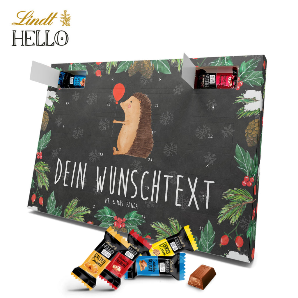 Personalisierter Markenschokolade Adventskalender Igel Luftballon Personalisierter Adventskalender, Tiermotive, Gute Laune, lustige Sprüche, Tiere, Igel, Geburtstag, Herzlichen Glückwunsch, Glückwunsch, Geburtstagskind, Ballon, Happy Birthday