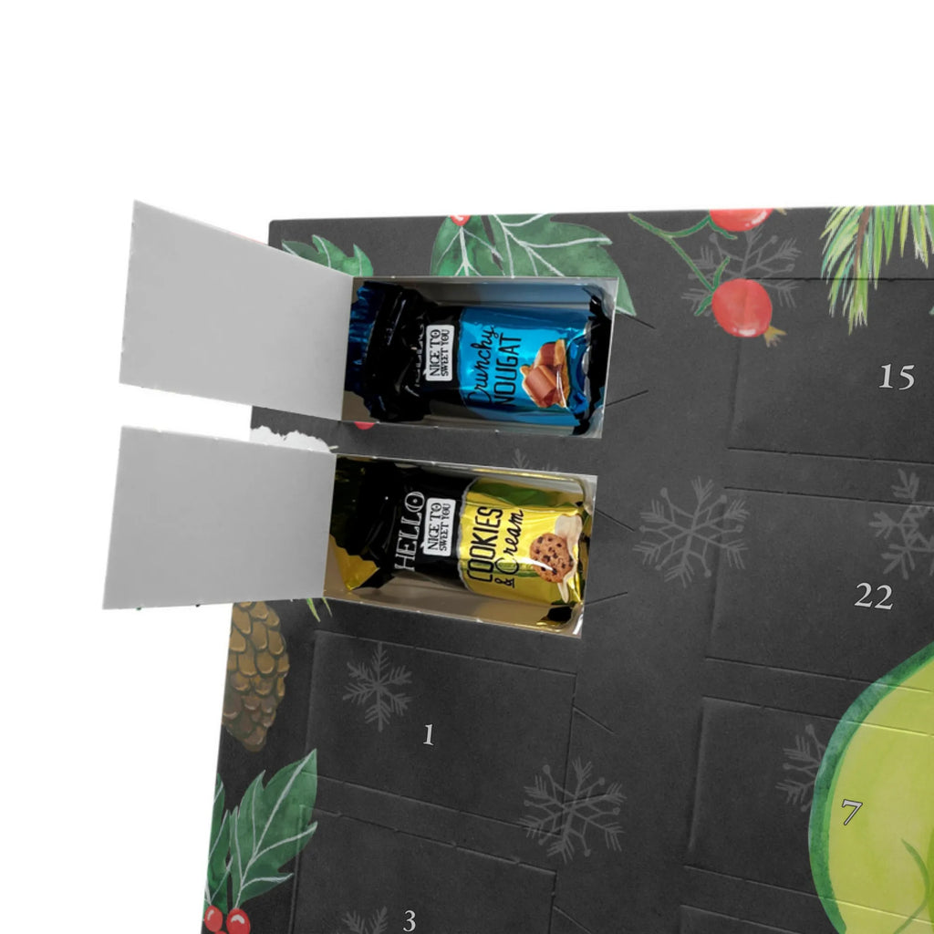 Personalisierter Markenschokolade Adventskalender Avocado Kern rollt Personalisierter Adventskalender, Avocado, Veggie, Vegan, Gesund, Avocados, Schwanger, Geburt, Geburtstag, Säugling, Kind, erstes Kind, zur Geburt, Schwangerschaft, Babyparty, Baby, große Liebe, Liebe, Love