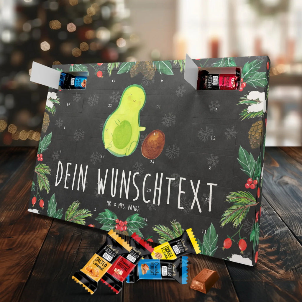 Personalisierter Markenschokolade Adventskalender Avocado Kern rollt Personalisierter Adventskalender, Avocado, Veggie, Vegan, Gesund, Avocados, Schwanger, Geburt, Geburtstag, Säugling, Kind, erstes Kind, zur Geburt, Schwangerschaft, Babyparty, Baby, große Liebe, Liebe, Love