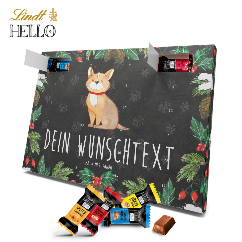 Personalisierter Markenschokolade Adventskalender Hund Glück Personalisierter Adventskalender, Hund, Hundemotiv, Haustier, Hunderasse, Tierliebhaber, Hundebesitzer, Sprüche, Corgie, Hundeliebe, Spruch, Hundemama, Liebe