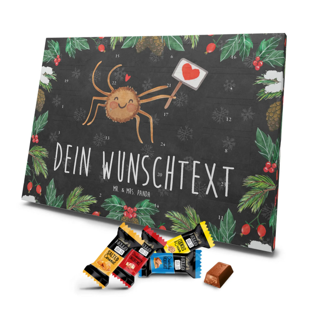 Personalisierter Markenschokolade Adventskalender Spinne Agathe Motivation Personalisierter Adventskalender, Spinne Agathe, Spinne, Agathe, Videos, Merchandise, Motivation, Glück, Liebe, Vertrauen, Dankeschön