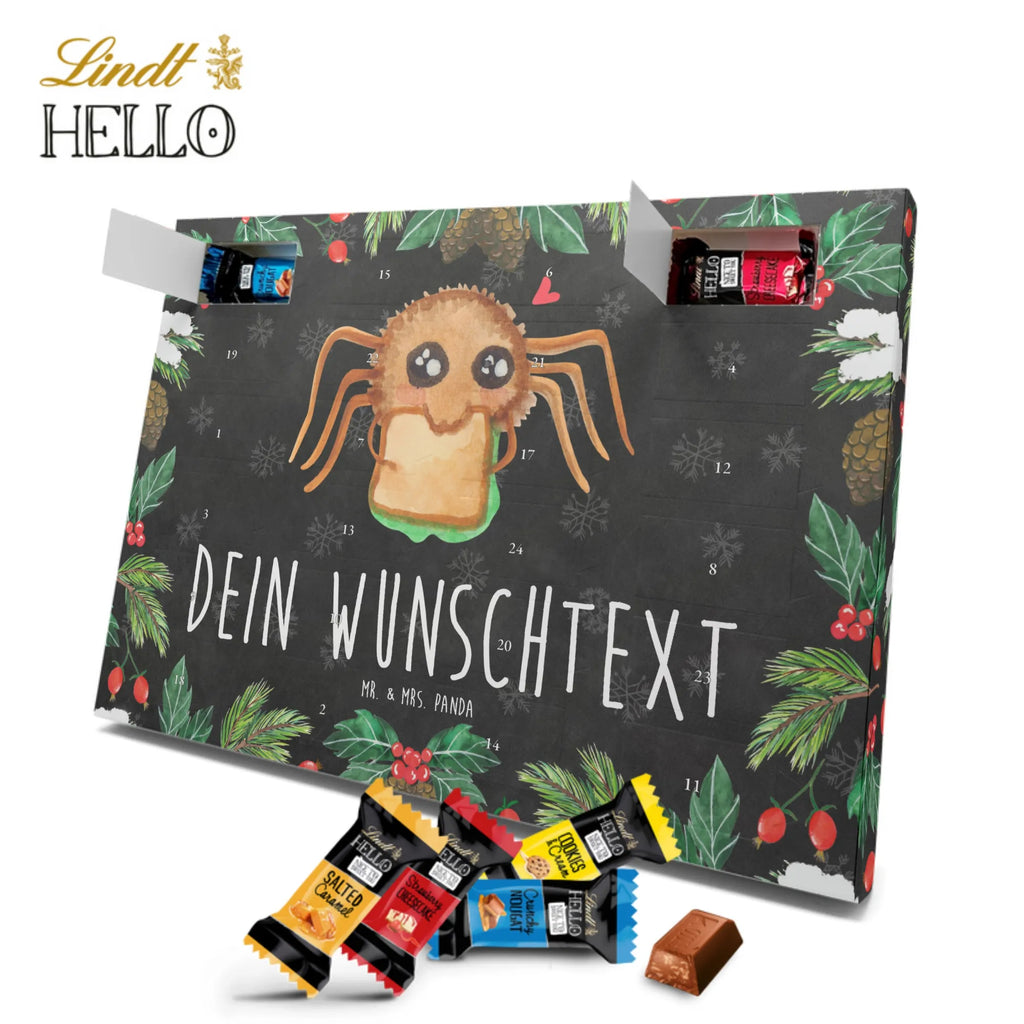 Personalisierter Markenschokolade Adventskalender Spinne Agathe Sandwich Personalisierter Adventskalender, Spinne Agathe, Spinne, Agathe, Videos, Merchandise, Glück, Mut, Hungrig, Verfressen, Lebensfreude, Alles wird gut, Hunger