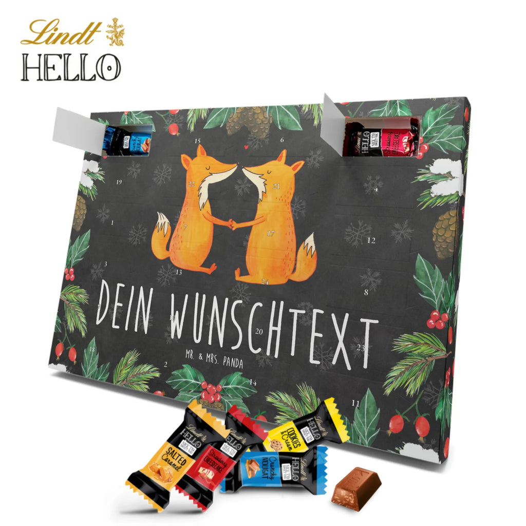 Personalisierter Markenschokolade Adventskalender Füchse Liebe Personalisierter Adventskalender, Fuchs, Füchse, Fox, Liebe, Liebespaar, Paar, Partner, Freundin, Freund, Ehe, Verlobte, Ehemann, Ehefrau, Liebesbeweis