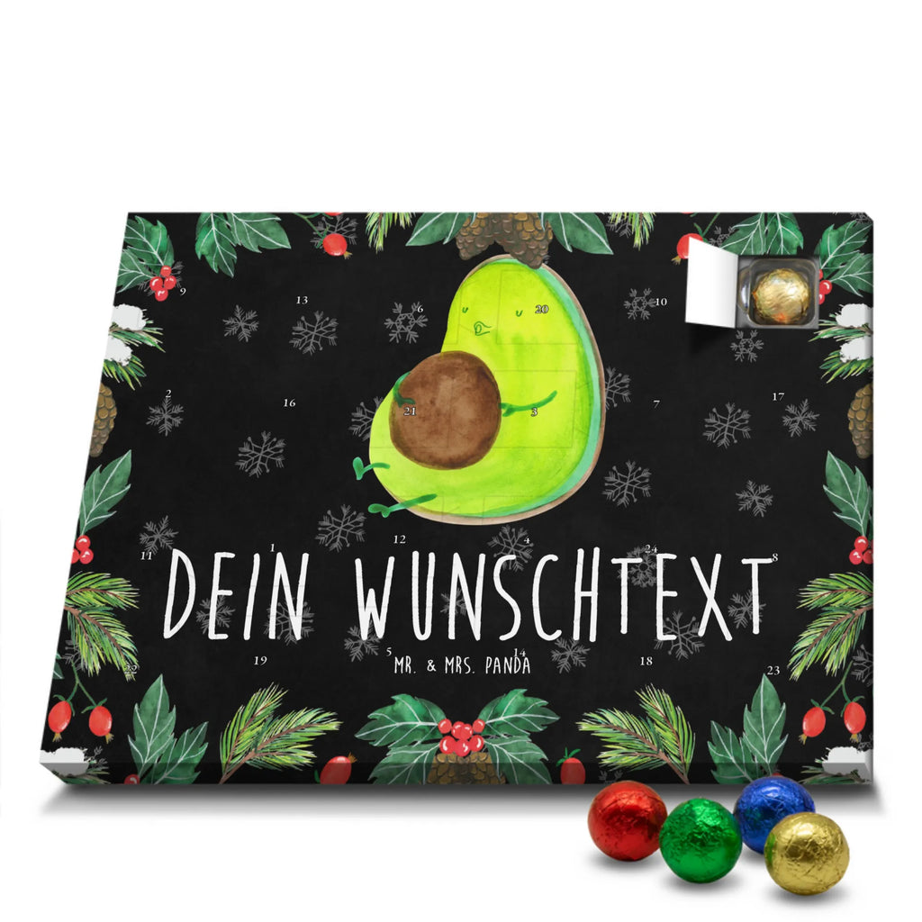 Personalisierter Schoko Adventskalender Avocado Pfeifen Personalisierter Adventskalender, Adventskalender mit Namen, Avocado, Veggie, Vegan, Gesund, Diät, Abnehmen, Ernährung, dick sein