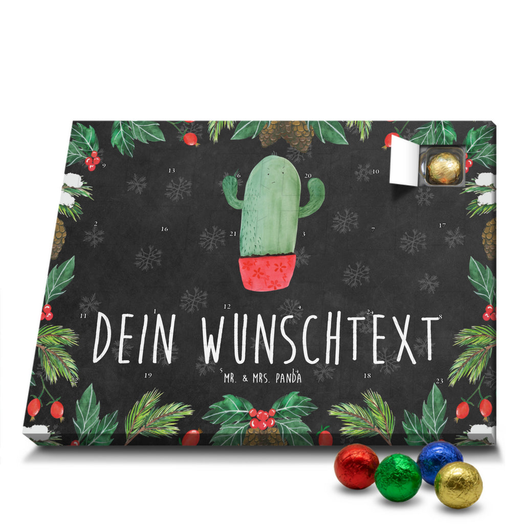 Personalisierter Schoko Adventskalender Kaktus Wut Personalisierter Adventskalender, Adventskalender mit Namen, Kaktus, Kakteen, ärgern, Büro, Schule, Büroalltag, Chefin, Kollege, Kollegin, wütend