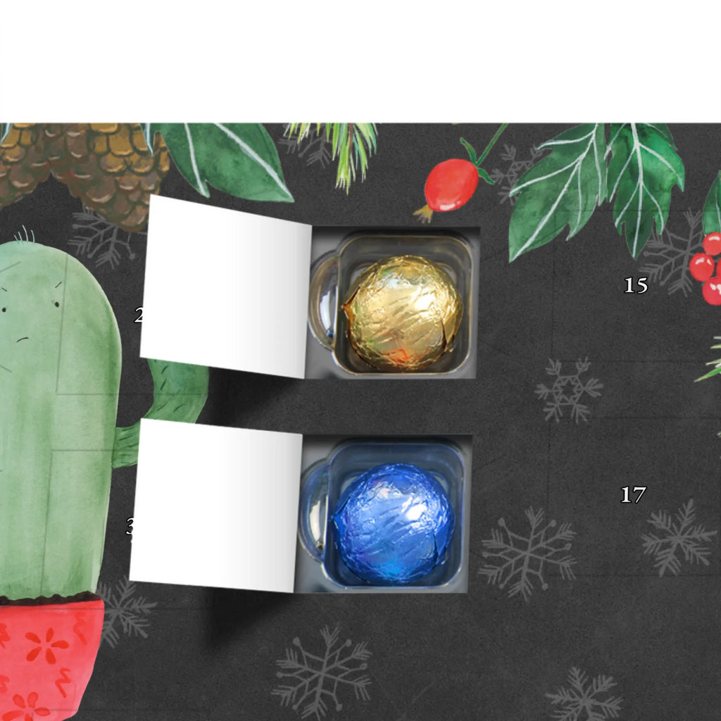 Personalisierter Schoko Adventskalender Kaktus Wut Personalisierter Adventskalender, Adventskalender mit Namen, Kaktus, Kakteen, ärgern, Büro, Schule, Büroalltag, Chefin, Kollege, Kollegin, wütend