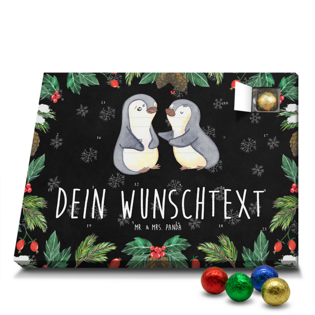 Personalisierter Schoko Adventskalender Pinguine trösten Personalisierter Adventskalender, Adventskalender mit Namen, Liebe, Partner, Freund, Freundin, Ehemann, Ehefrau, Heiraten, Verlobung, Heiratsantrag, Liebesgeschenk, Jahrestag, Hocheitstag, Valentinstag, Geschenk für Frauen, Hochzeitstag, Mitbringsel, Geschenk für Freundin, Geschenk für Partner, Liebesbeweis, für Männer, für Ehemann