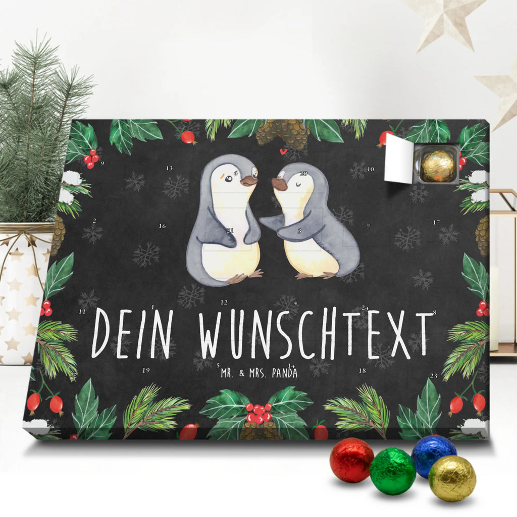 Personalisierter Schoko Adventskalender Pinguine trösten Personalisierter Adventskalender, Adventskalender mit Namen, Liebe, Partner, Freund, Freundin, Ehemann, Ehefrau, Heiraten, Verlobung, Heiratsantrag, Liebesgeschenk, Jahrestag, Hocheitstag, Valentinstag, Geschenk für Frauen, Hochzeitstag, Mitbringsel, Geschenk für Freundin, Geschenk für Partner, Liebesbeweis, für Männer, für Ehemann