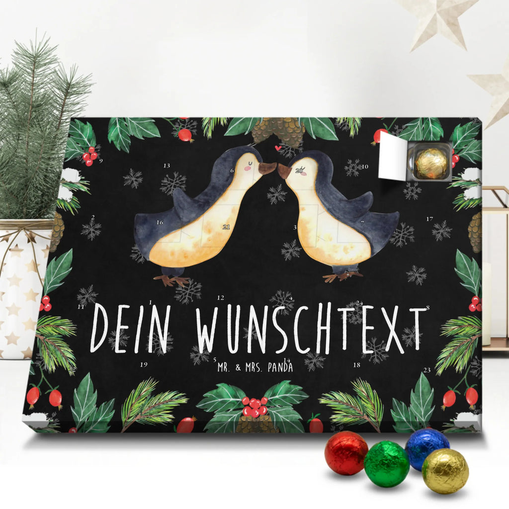 Personalisierter Schoko Adventskalender Pinguine Kuss Personalisierter Adventskalender, Adventskalender mit Namen, Liebe, Partner, Freund, Freundin, Ehemann, Ehefrau, Heiraten, Verlobung, Heiratsantrag, Liebesgeschenk, Jahrestag, Hocheitstag, Valentinstag, Geschenk für Frauen, Hochzeitstag, Mitbringsel, Geschenk für Freundin, Geschenk für Partner, Liebesbeweis, für Männer, für Ehemann