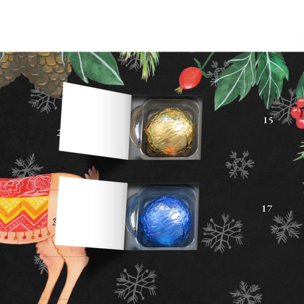 Personalisierter Schoko Adventskalender Alpaka Stolz Personalisierter Adventskalender, Adventskalender mit Namen, Alpaka, Lama