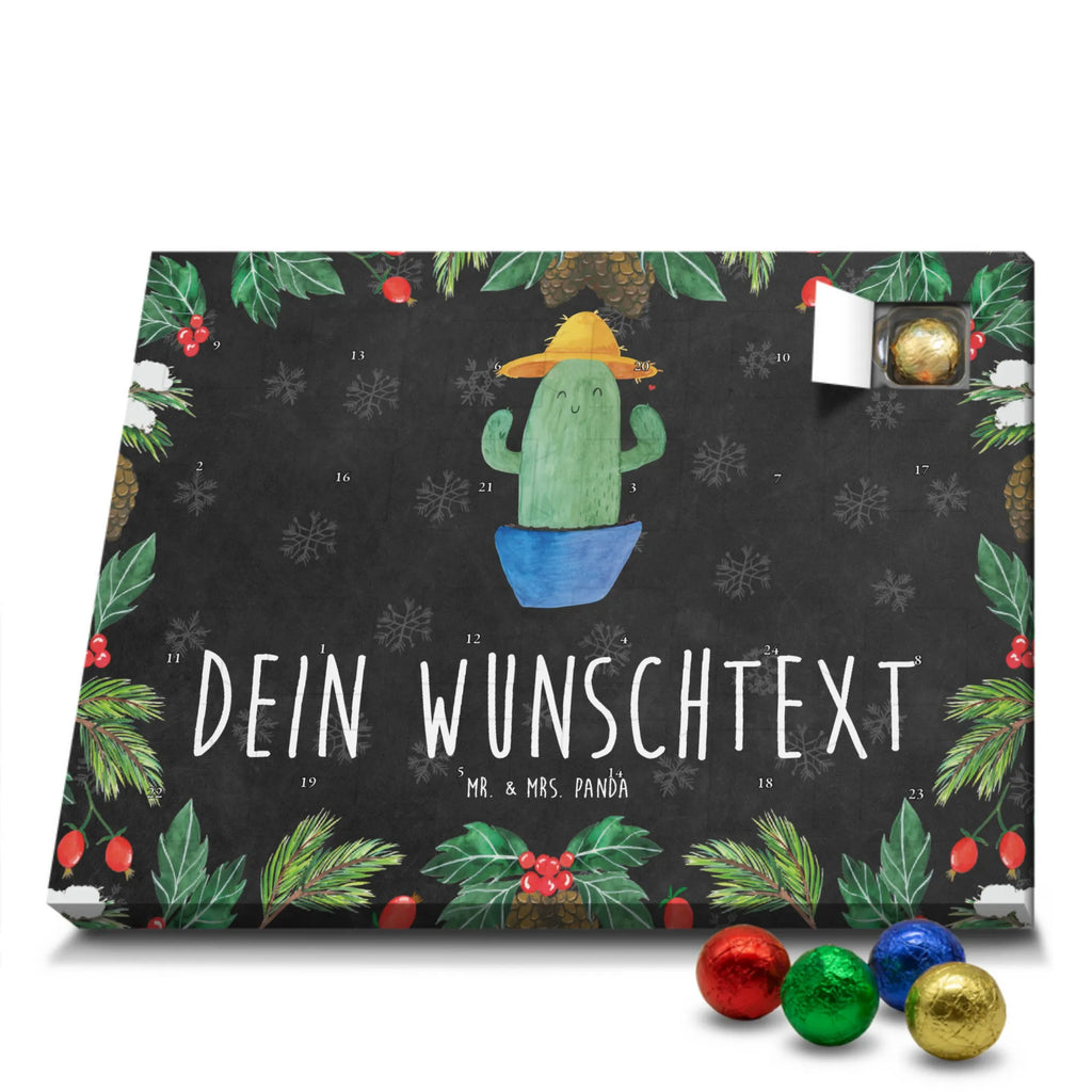 Personalisierter Schoko Adventskalender Kaktus Hut Personalisierter Adventskalender, Adventskalender mit Namen, Kaktus, Kakteen, Reisen, Weltreise, Weltenbummler, Reisetagebuch, Städtetrip, Kaktusliebe, Geschenkidee, Spruch, Motivation