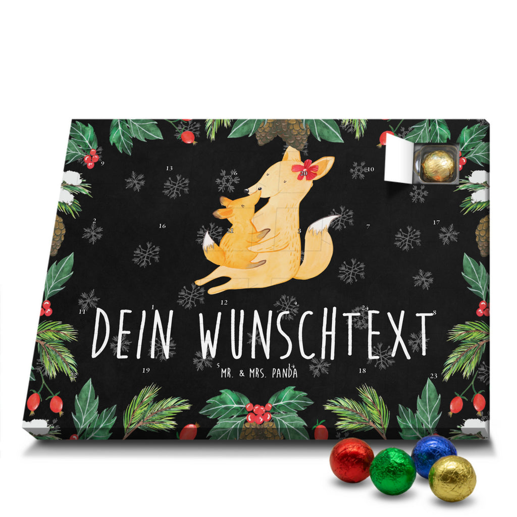 Personalisierter Schoko Adventskalender Fuchs Mama Personalisierter Adventskalender, Adventskalender mit Namen, Familie, Vatertag, Muttertag, Bruder, Schwester, Mama, Papa, Oma, Opa, Mutter, Tochter, Lieblingstochter, Beste Tochter, Geschenk