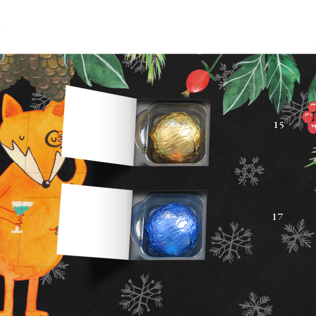 Personalisierter Schoko Adventskalender Fuchs Lord Personalisierter Adventskalender, Adventskalender mit Namen, Fuchs, Füchse, tröstende Worte, Spruch lustig, Liebeskummer Geschenk, Motivation Spruch, Problemlösung