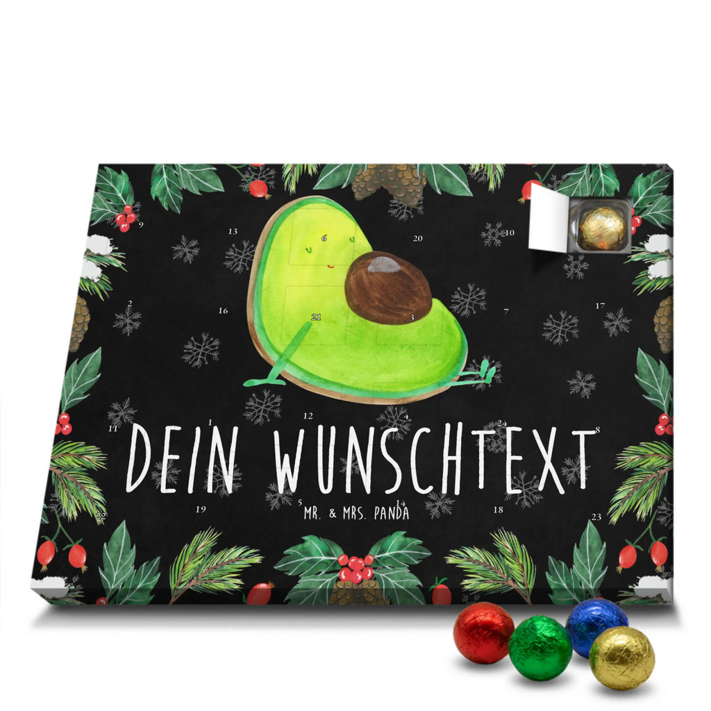 Personalisierter Schoko Adventskalender Avocado Schwangerschaft Personalisierter Adventskalender, Adventskalender mit Namen, Avocado, Veggie, Vegan, Gesund, schwanger, Schwangerschaft, Babyparty, Babyshower