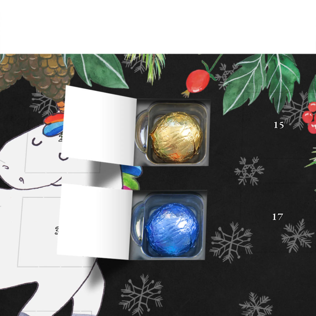 Personalisierter Schoko Adventskalender Einhorn Stolzieren Personalisierter Adventskalender, Adventskalender mit Namen, Einhorn, Einhörner, Einhorn Deko, Pegasus, Unicorn, stolz, anders, bunt, Pferd, Reiter, Reiten, Freundin, Geschenk