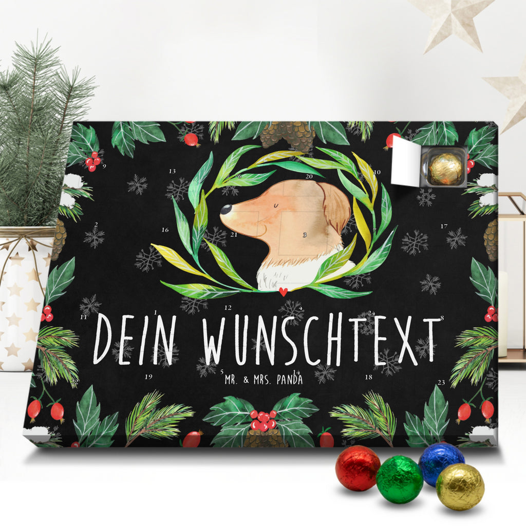 Personalisierter Schoko Adventskalender Hund Blumen Personalisierter Adventskalender, Adventskalender mit Namen, Hund, Hundemotiv, Haustier, Hunderasse, Tierliebhaber, Hundebesitzer, Sprüche, Ranke, Therapie, Selbsttherapie, Hundeliebe, Hundeglück, Hunde